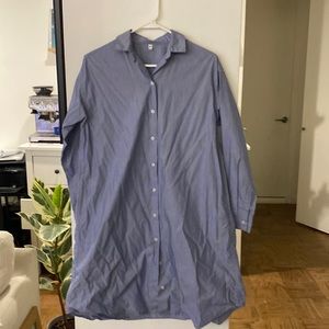 Muji shirt dress xs-s